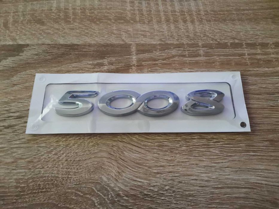 Емблема надпис Peugeot 5008 стар стил