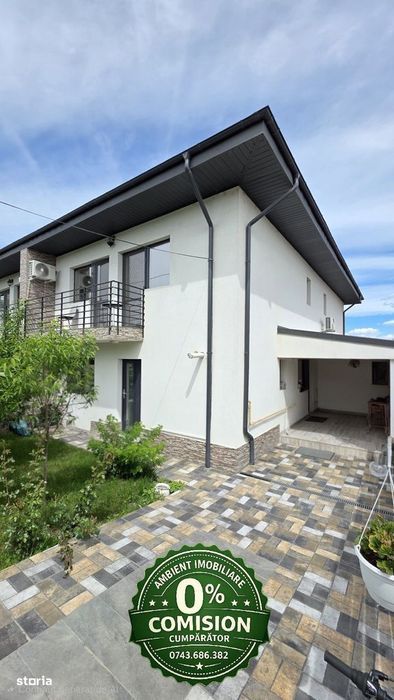 CASA P+1E mobilată și utilată, curte proprie 122 mp, zona Moara Grecil