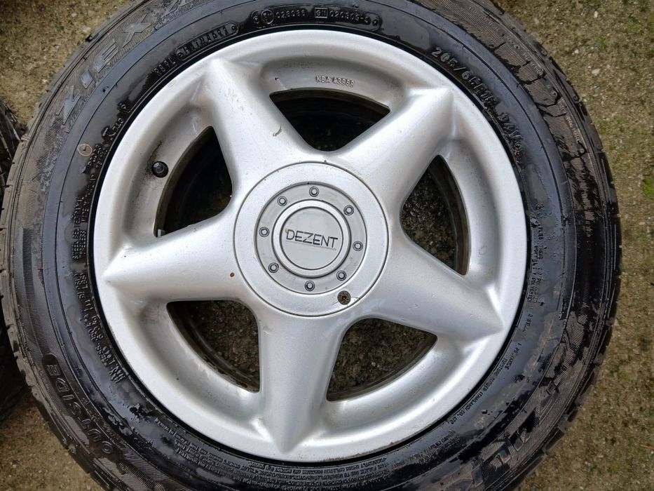 Оригинални джанти 15цола DEZENT  за Mercedes. W210.202..w203.5×112.