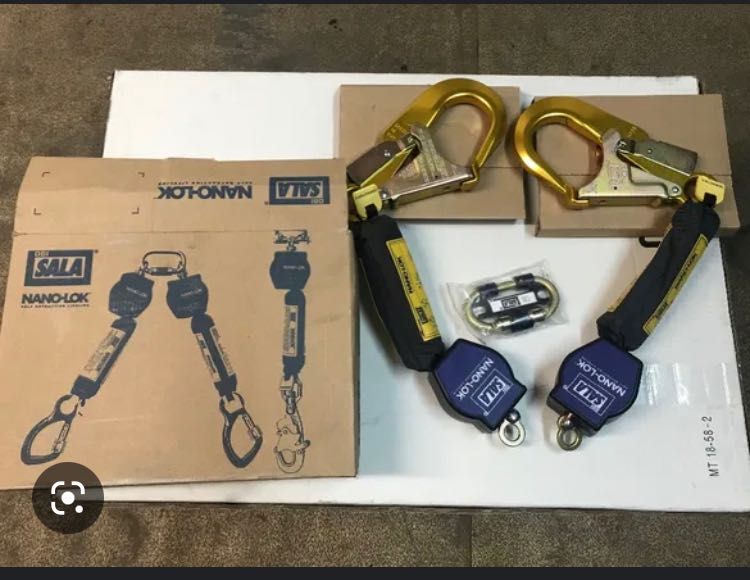 Алпинизъм ,сбруя SALA Nano Lok  кинетично въже за