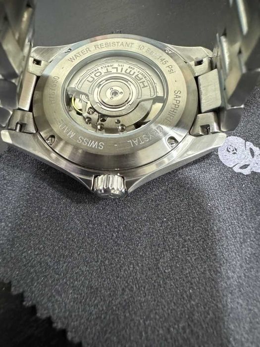 Hamilton khaki GMT 44mm. Air race Automatic Swiss ETA-2892