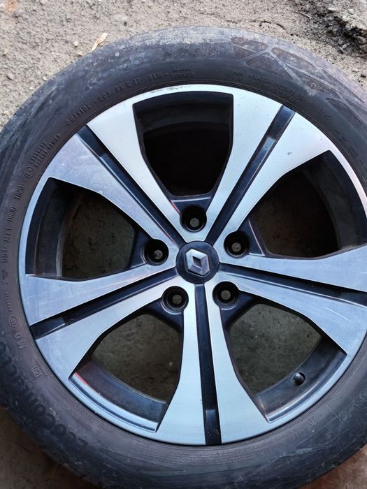 Jante aliaj originale Renault, model Bose R17, 5 x 114.3