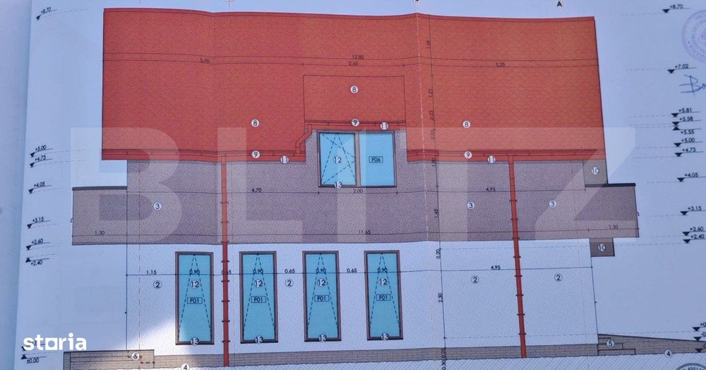 Vanzare teren intravilan cu proiect de casa aprobat