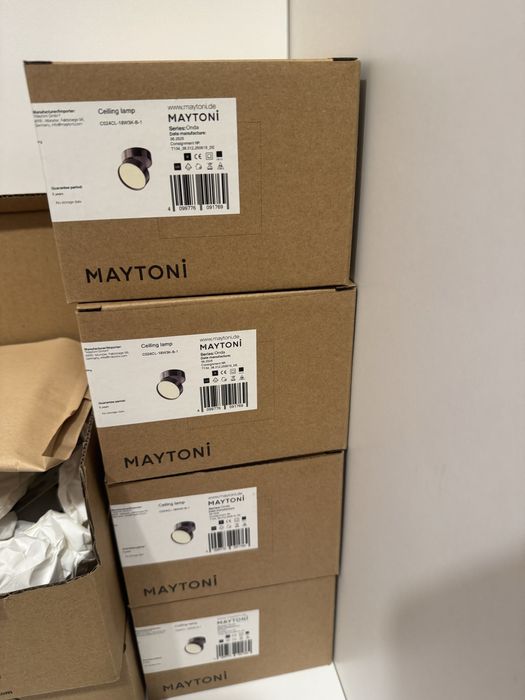 LED луна за външен монтаж ONDA CC024CL-18W3K-B-1 Maytoni