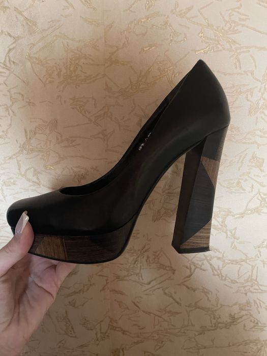 Туфли кожаные