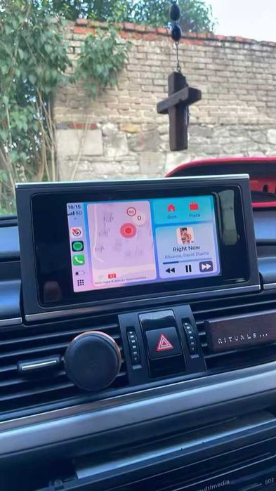 Гаранция! Висококачествен Carplay и Android Auto за Audi A6 и A7 с RMC