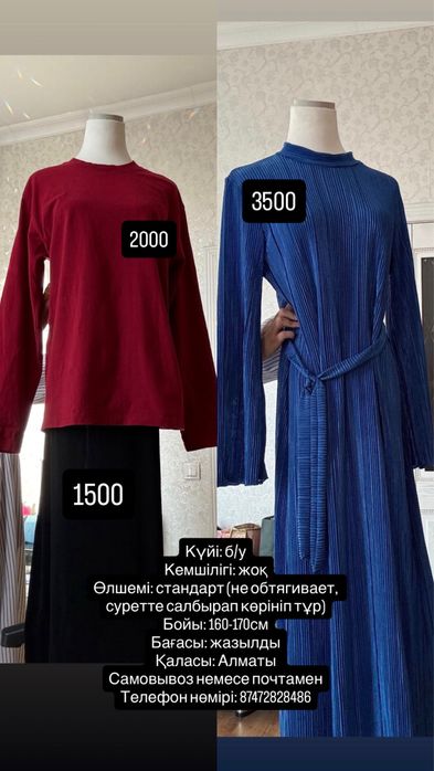 Одежды для покрытых и сумки