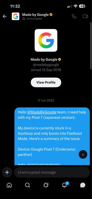 Google Pixel 7 (На запчасти)