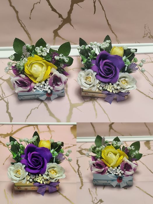 Aranjament floral pentru 1 Martie
