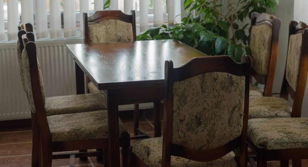 Set masa 7 scaune lemn masiv stejar