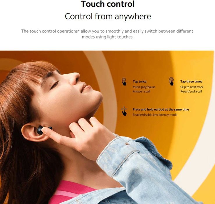 XIAOMI Redmi Buds 4 Active TWS безжични слушалки,