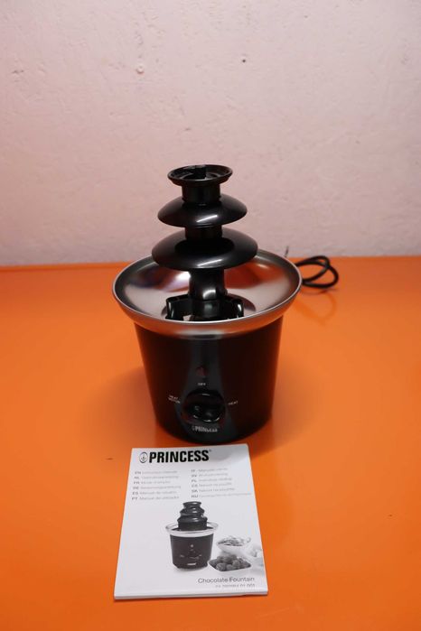 Шоколадов фонтан Princess, 32W, 0.4 л, Черен