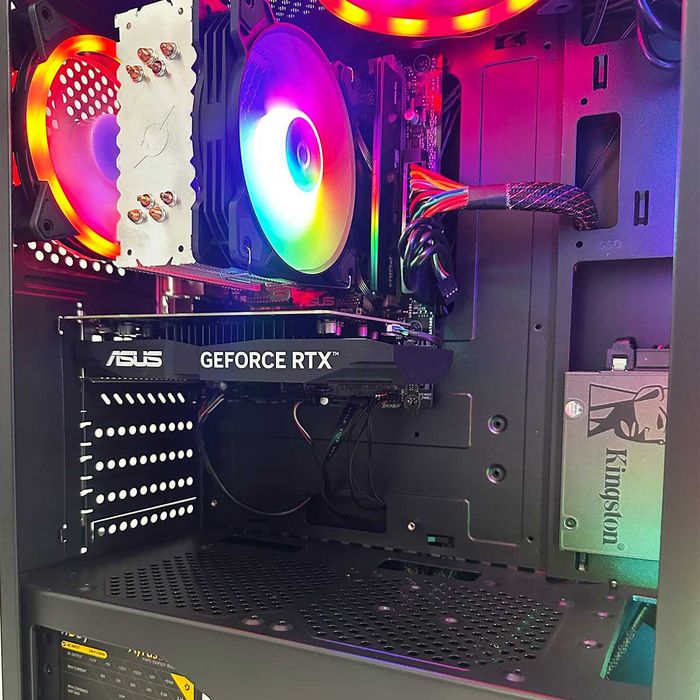 Unitate PC Gaming Intel I5-8500, 16GB RAM, Nvidia GTX 3050 6GB, 480GB