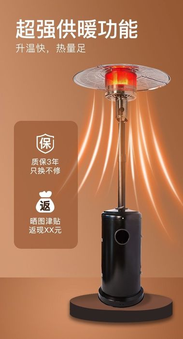 gaz va metanda ishlidgan obogrivatel