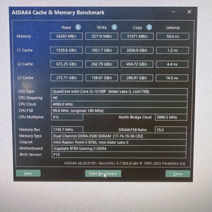 Kingston HyperX DDR4 8GB 3500MHz