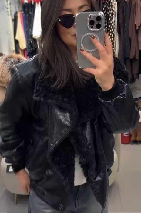 Дубленка женская новая