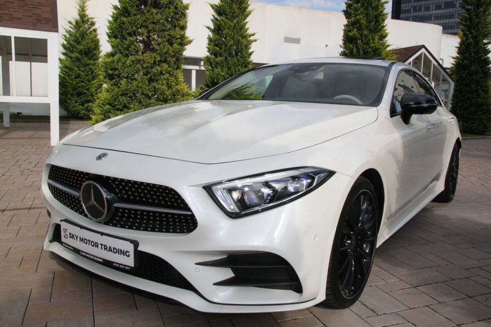 Mercedes-Benz CLS AMG/ MANUFAKTUR/ Full: Piele Beige/ Burmest/ Clim4x/ 360/ Trapa/ 20”/
