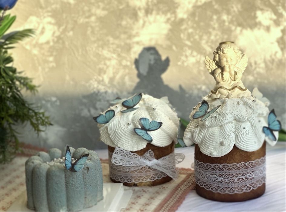 Кулич и творожная пасха