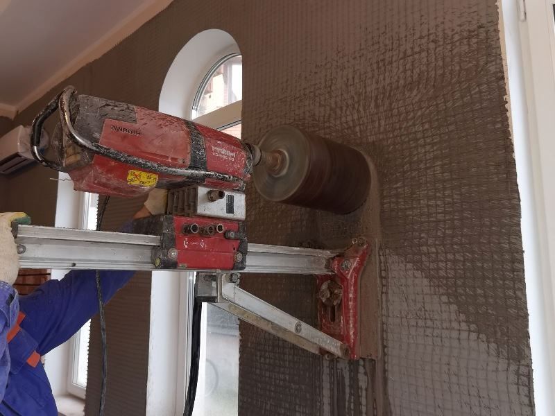 Перфоратор Алмазное сверление сухое мокрый кондиционер сантехника вент