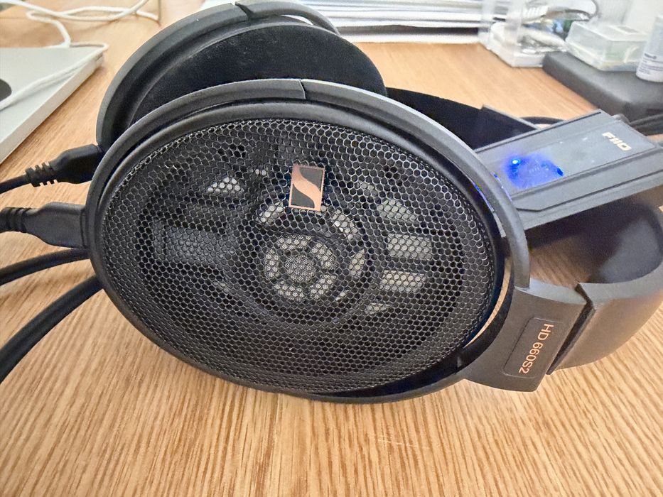 Casti Hi-Fi Sennheiser HD 660 S2 + Fiio q11