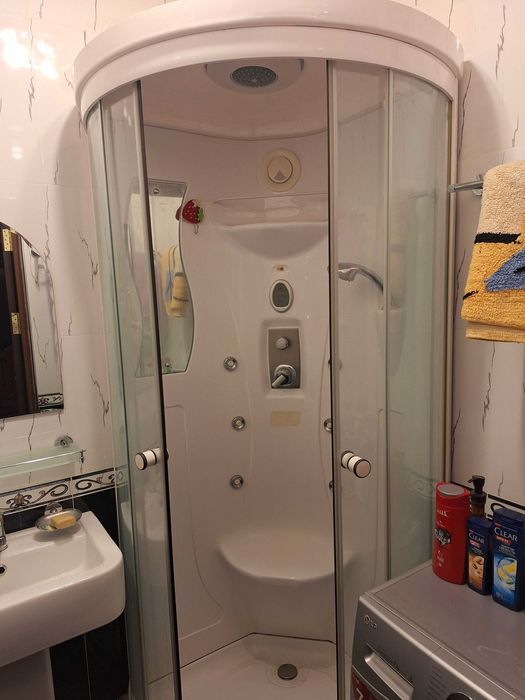 Душевая кабина APPOLLO TS-85 с гидромассажем, размер 85х85х220