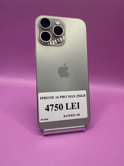 Iphone 16 Pro Max 256gb •Matei Amanet Crangasi•89758