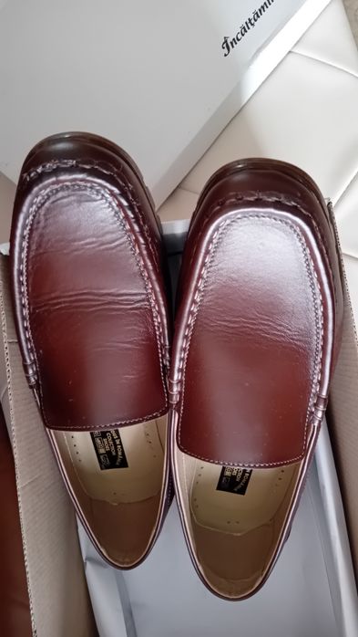Mocasini din piele naturală noi