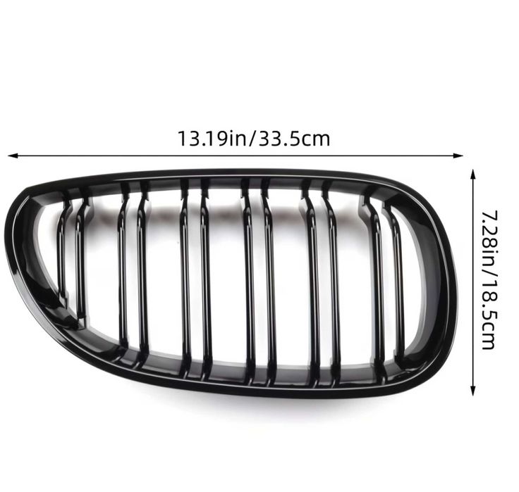 Бъбреци M5 Style Двойни Ламели за BMW E60 / E61 (2003–2010) - Black