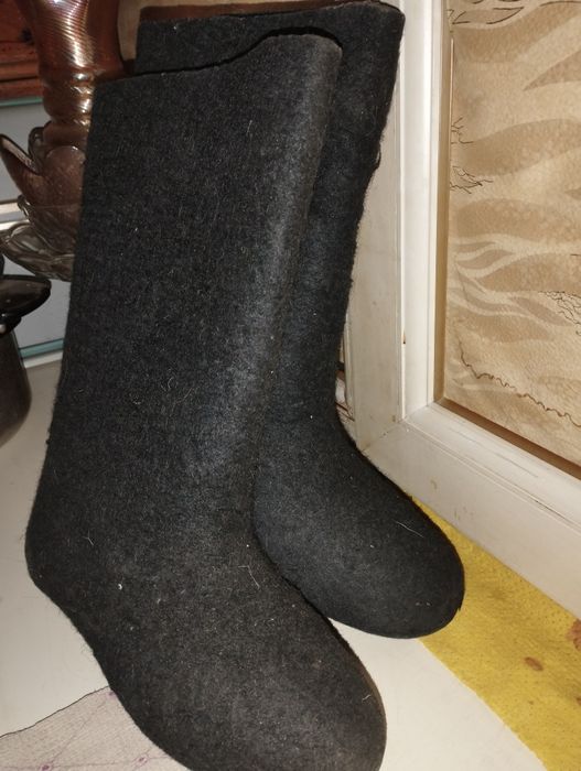 Валенки женские черные