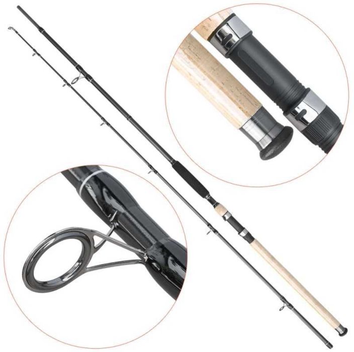 Lanseta fibra de carbon Baracuda Monster 300 Pescuit la CRAP SI SOMN