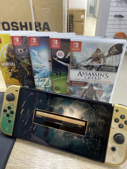 Nintendo Switch Oled Zelda Edition(tm79)
