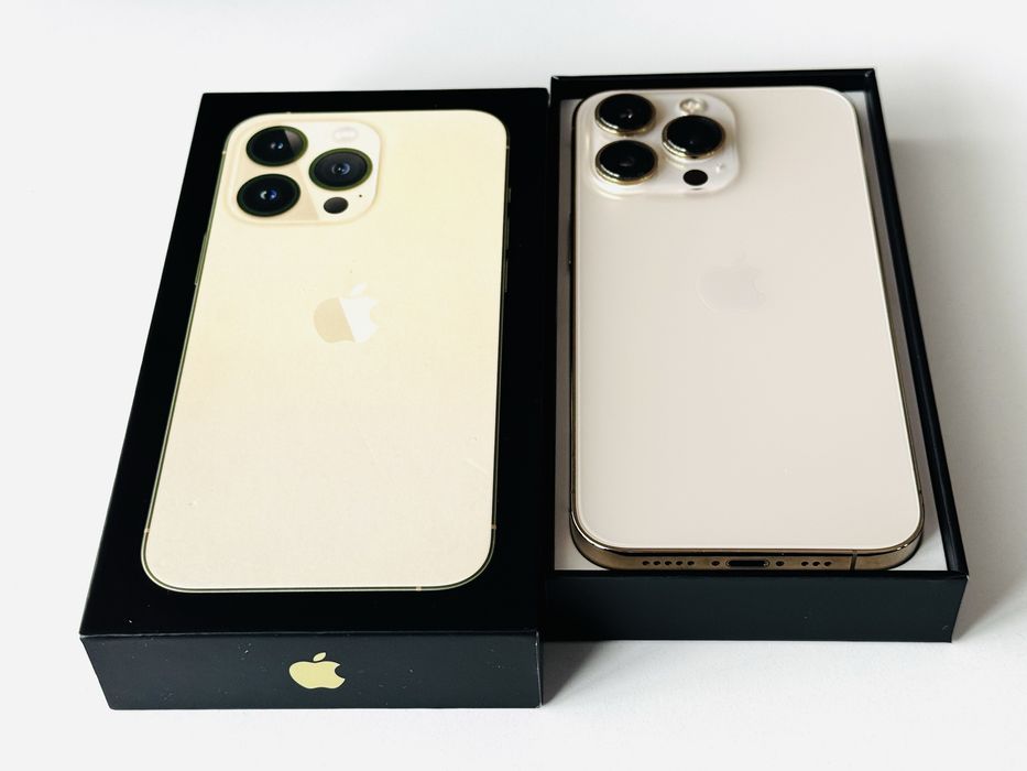 НОВ! Iphone 13 Pro 128GB Gold 100% Батерия! Гаранция 6 месеца