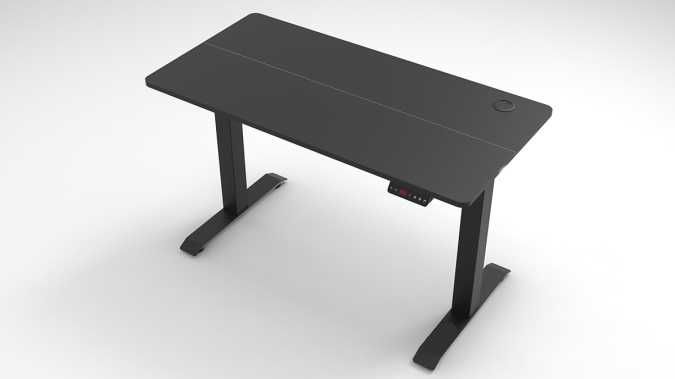 Умный стол регулируемый по высоте геймерский / офисный белый и черный