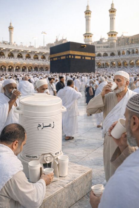 zam zam 8 Litrlik idish +bonus