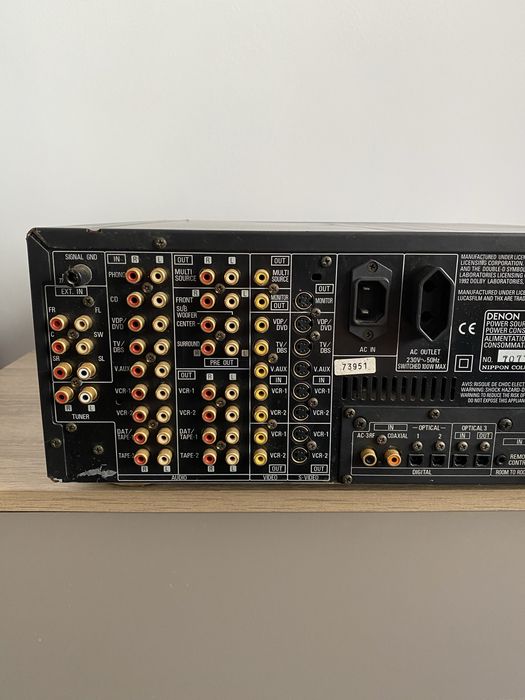 Denon AVC-A1 - 170W вата на канал! - Висок клас Мощен и Качествен 5 канален ресивър - усилвател (BLUETOOTH)