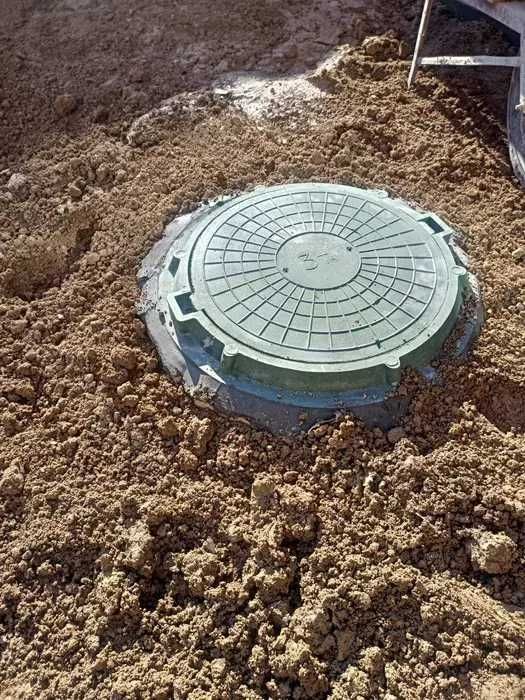 Люк Чугунный Полимерный для Колодцев Arzon Optom