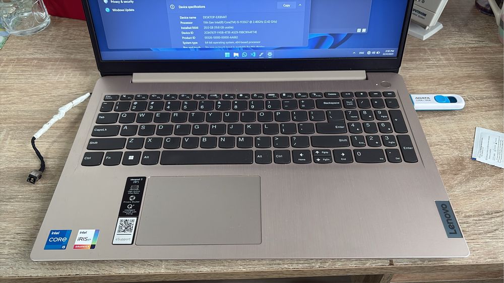lenovo ideapad itl 15 20gb ram i5 gen 11