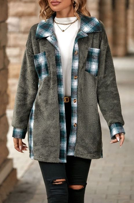 Плюшевая куртка осень зима на заказ