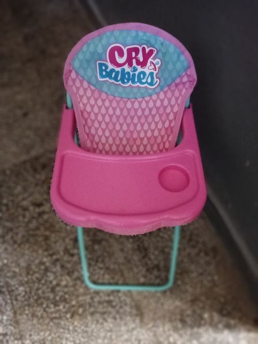 Детско столче за храна за кукли