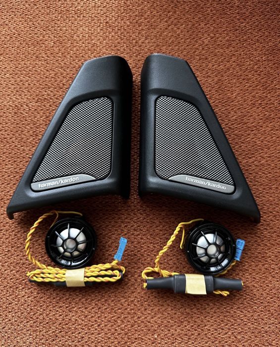 Set Tuitere Twetere Boxa Boxe Inalte Usa Portiera Usi Tweeter Tweetere Sistem Audio Harman Kardon HK Bmw Seria 5 F10 F11 2010-2016 Face-Nonfacelit