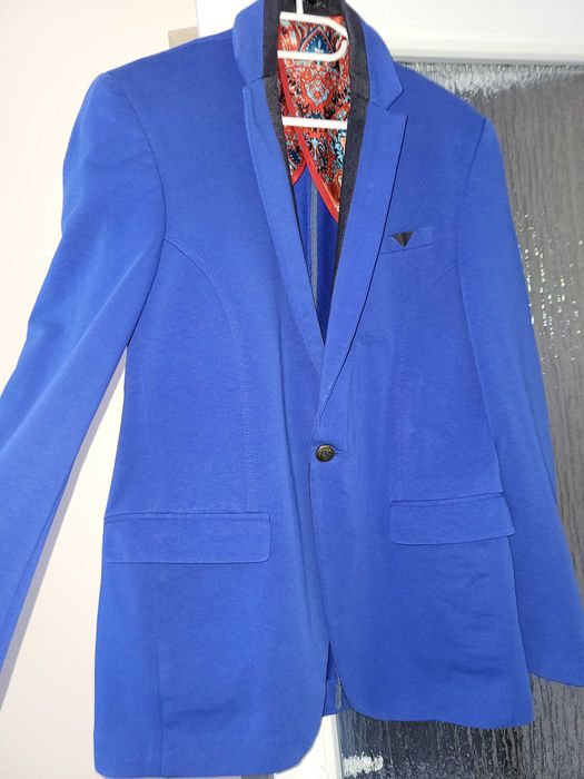 Vând sacou bărbați albastru