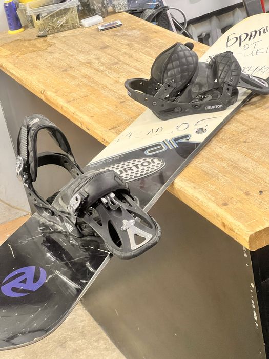 Burton 158 сноуборд с креплениями