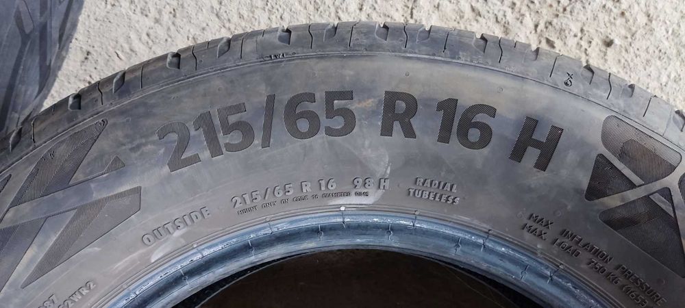 Летни гуми 215/65/R16 H EcoContact 6 Contitnental /цената се коментира