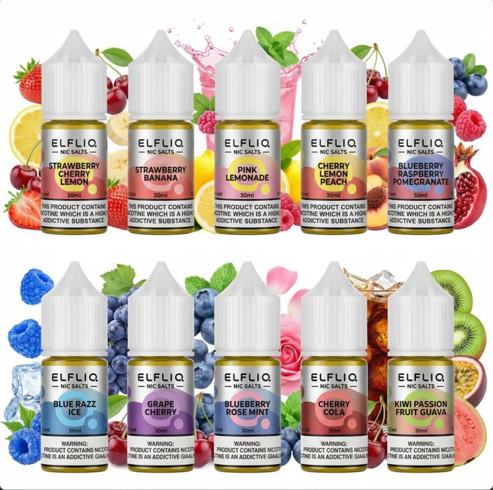 ElfBar Elfliq 30 Ml 10 Arome diferite