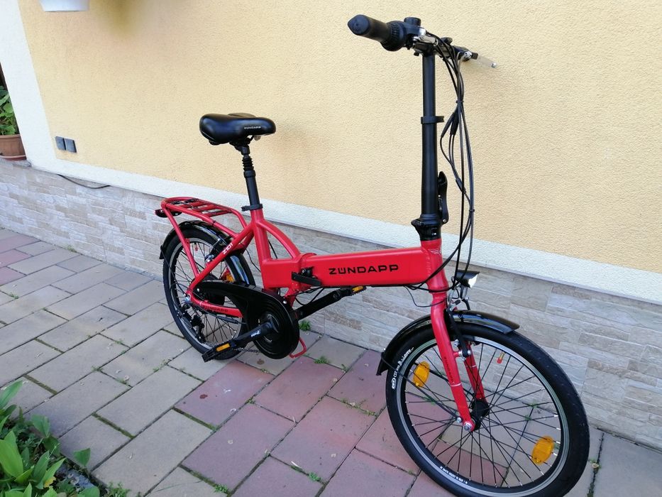 Електрически сгъваем велосипед 20 * ZUNDAPP RED Germany