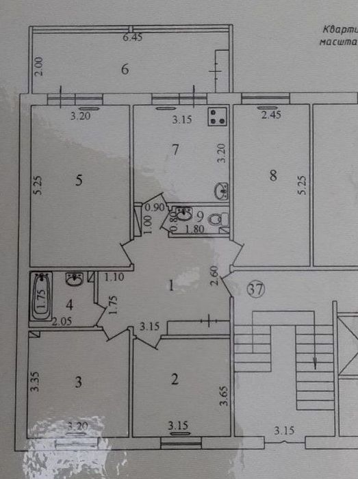 Продаю квартиру в Яшнабадском районе Тузел-2, 4х комнатная