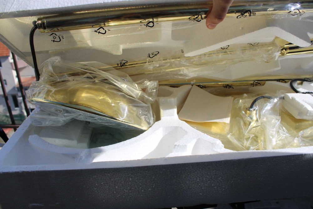 Подова лампа Bestar Malibu 4304 – халогенен плафон + лампа за четене