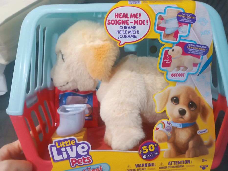 Интерактивно кученце с болна лапичка