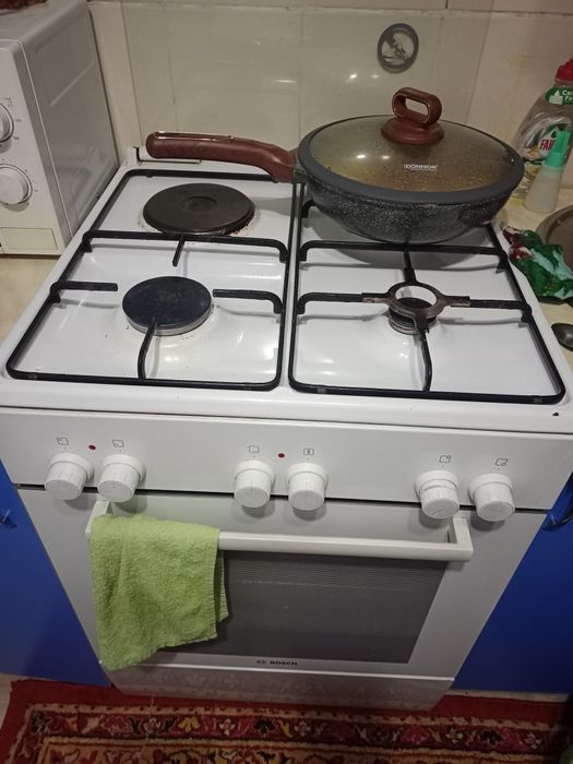 Газ  плита  Bosch