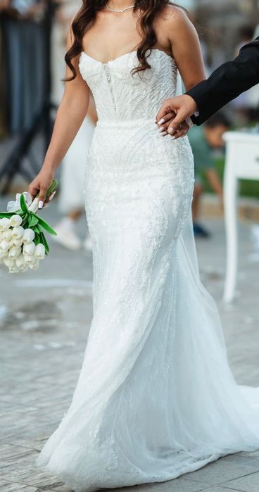 Елегантна булчинска рокля от Atelier Sposa – модел Abriante